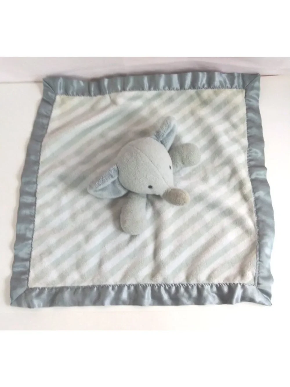 Cloud Island Gray Elephant Lovey Snuggy Security Blanket 14